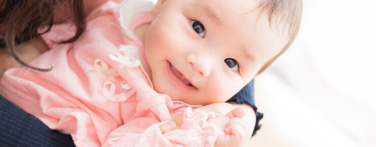 赤ちゃんとママ